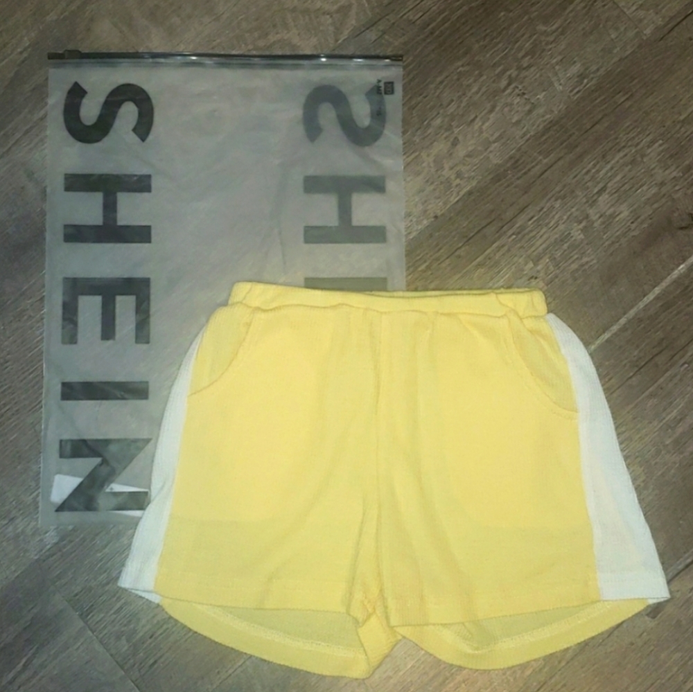 Yellow toddler short